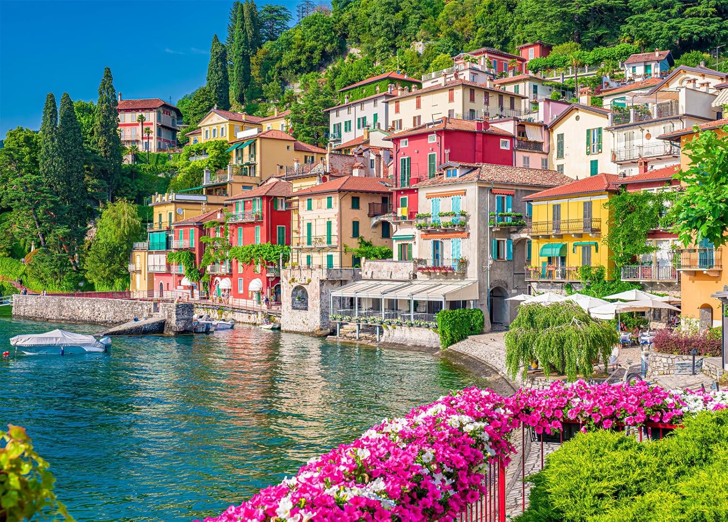 Detalle de Lake Como Jigsaw Puzzles for Adults 1000 Pieces