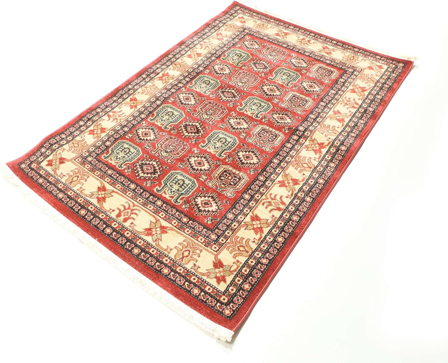 Thumbnail 3 de RugVista Kazak Simav Rug, 120 x 180 cm, Red and Beige, Medium Pile
