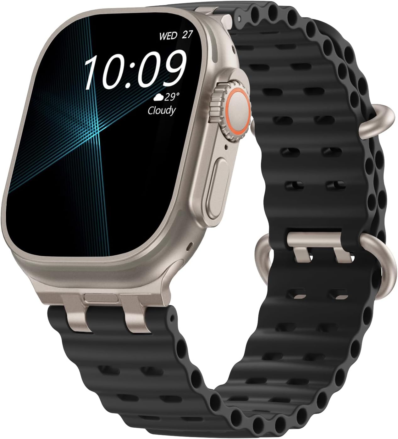 Detalle de TiMOVO Ocean Strap for Apple Watch Ultra