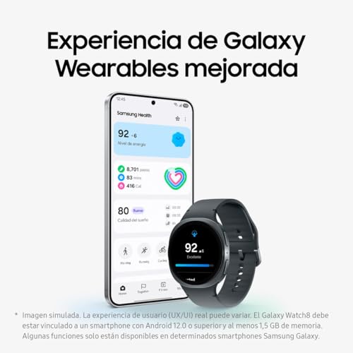 Thumbnail 9 de Samsung Galaxy Watch8 44 mm LTE con Galaxy AI
