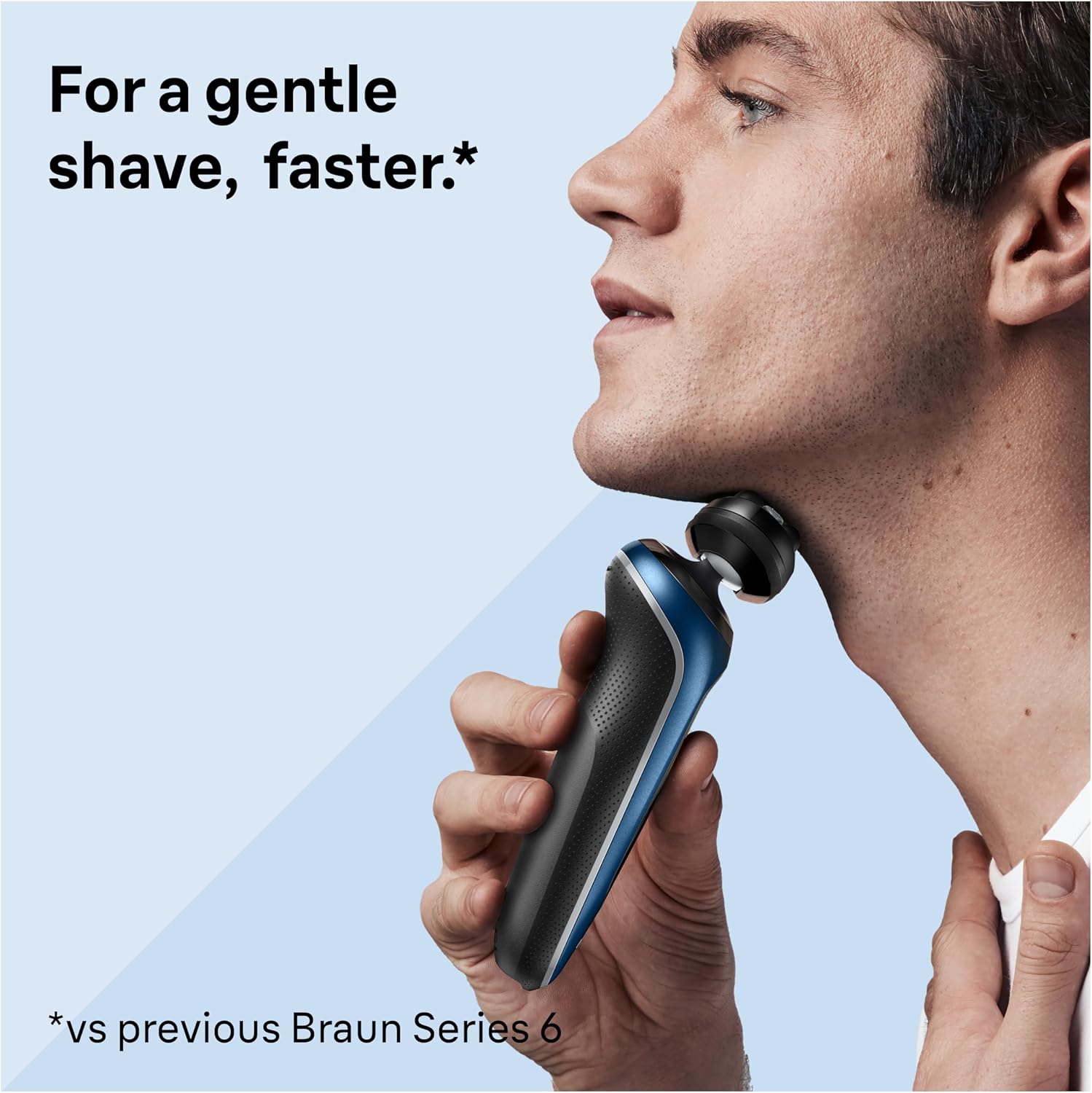 Detalle de Braun Series 6 62-B7200cc Electric Shaver, Wet/Dry with Precision Trimmer