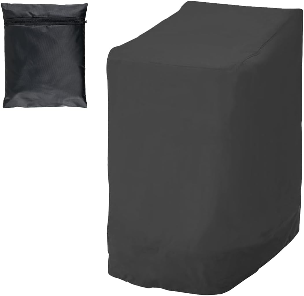 Detalle de NIHUIFDPY Garden Chair Cover 210D Oxford Waterproof 114x85x65cm