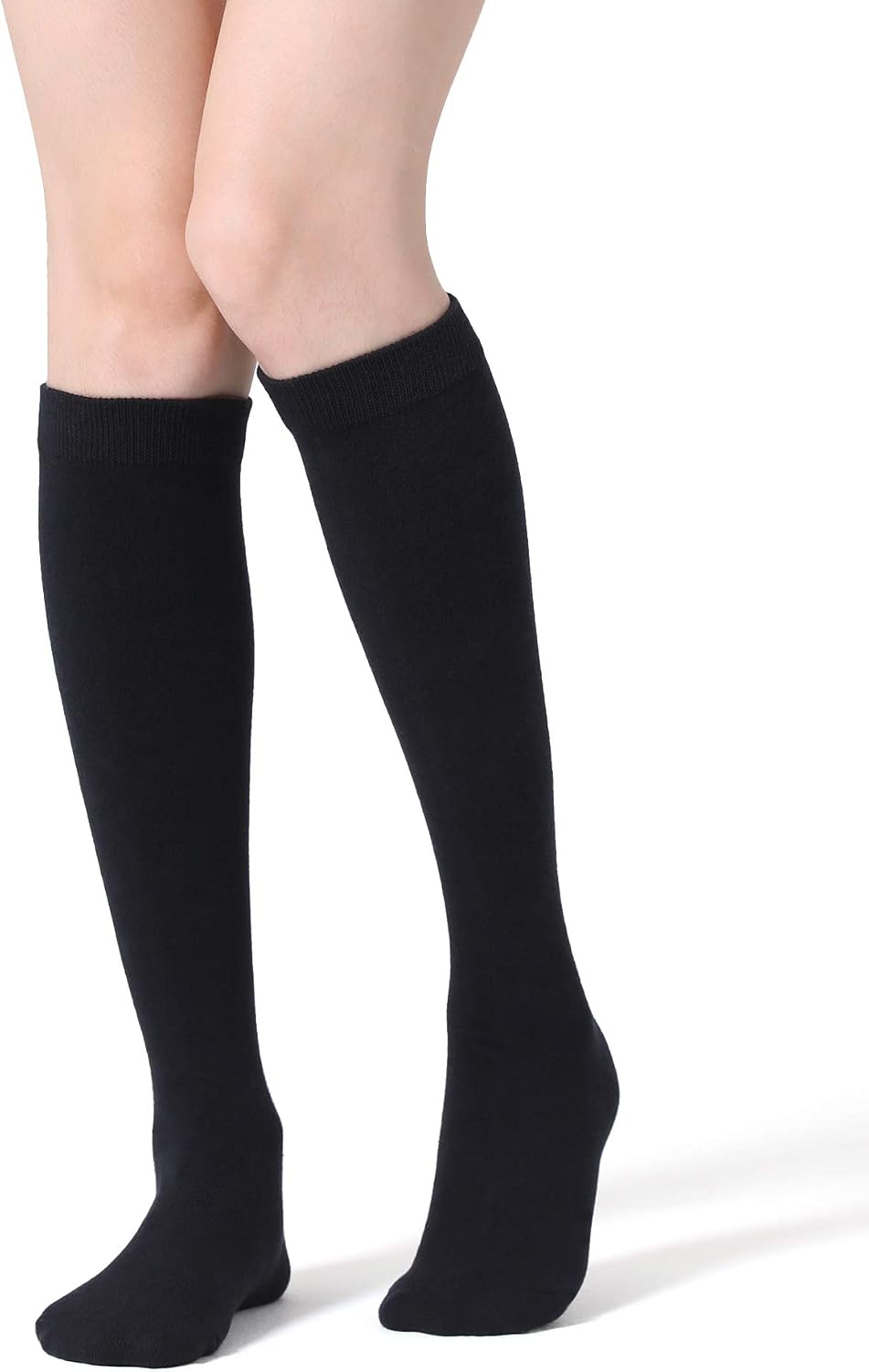 Thumbnail 5 de FITRELL Women's Knee-High Athletic Socks, Casual Stripe Tube Style