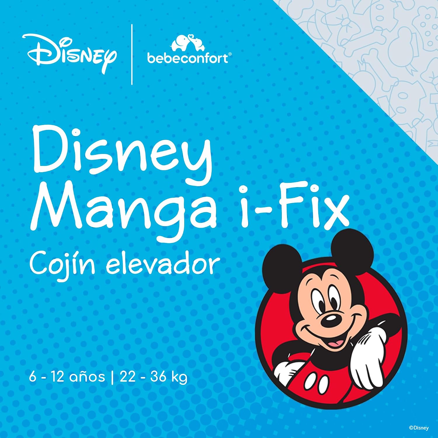 Detalle 2 de Bebeconfort Disney Manga i-Fix ISOFIX 22–36 kg
