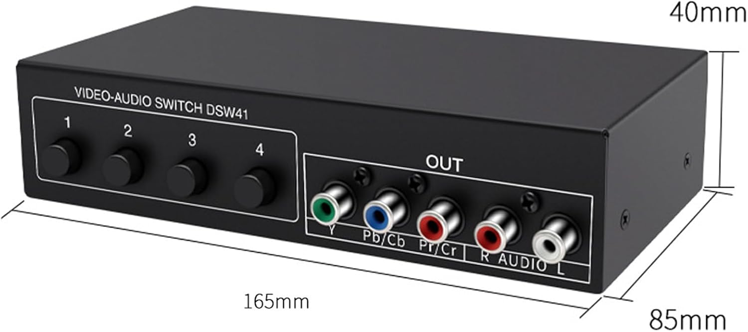 Thumbnail 6 de BolAAzuL Component AV Switcher 4‑way for Retro Gaming
