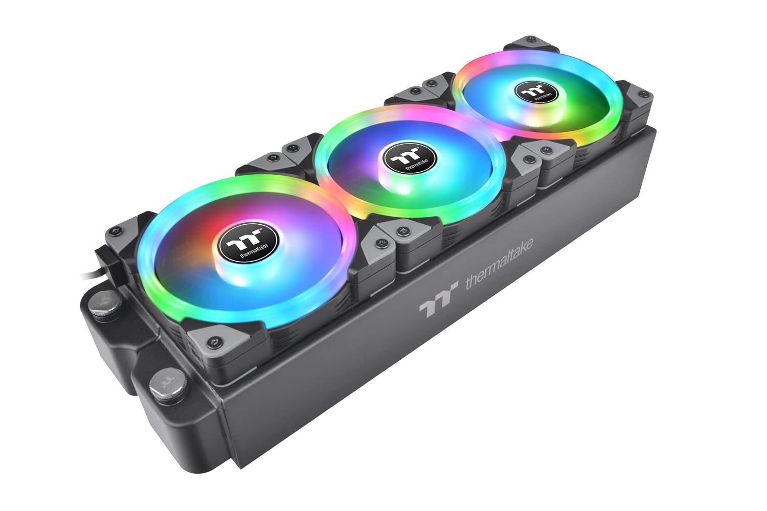 Thumbnail 2 de Thermaltake SWAFAN EX12 RGB – 3-pack chassifläktar med utbytbara fläktblad