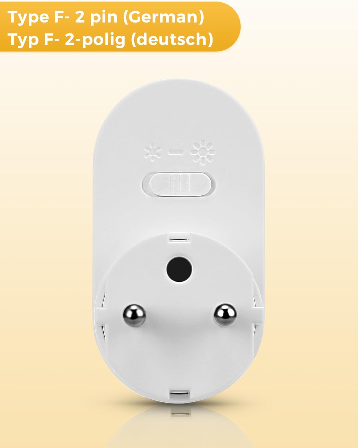 Thumbnail 4 de LOHAS-LED Nachtlicht-Steckdose mit Bewegungssensor und 3 Modi (EIN/AUTO/AUS) – warmweiß 3000K