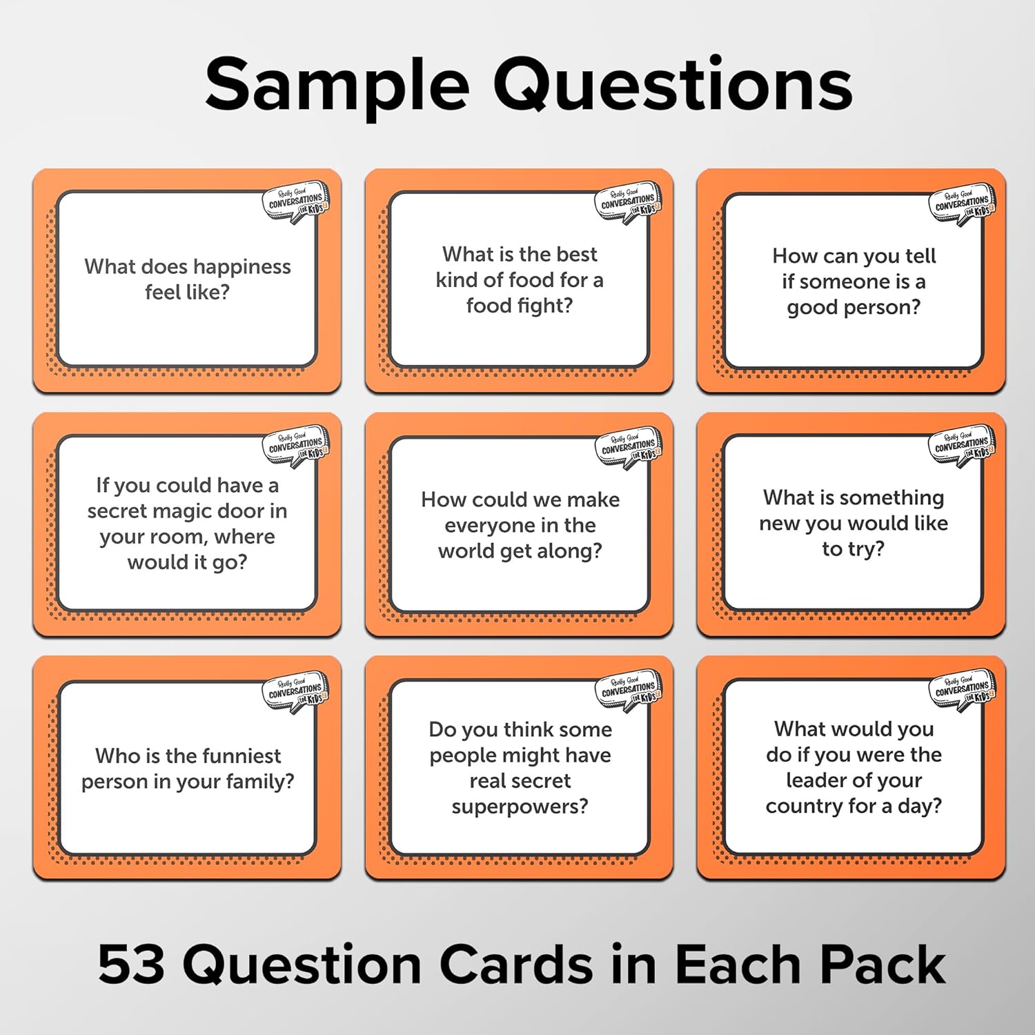 Thumbnail 2 de Really Good Conversations for Kids: Vol. 2 – UK Made Conversation Cards