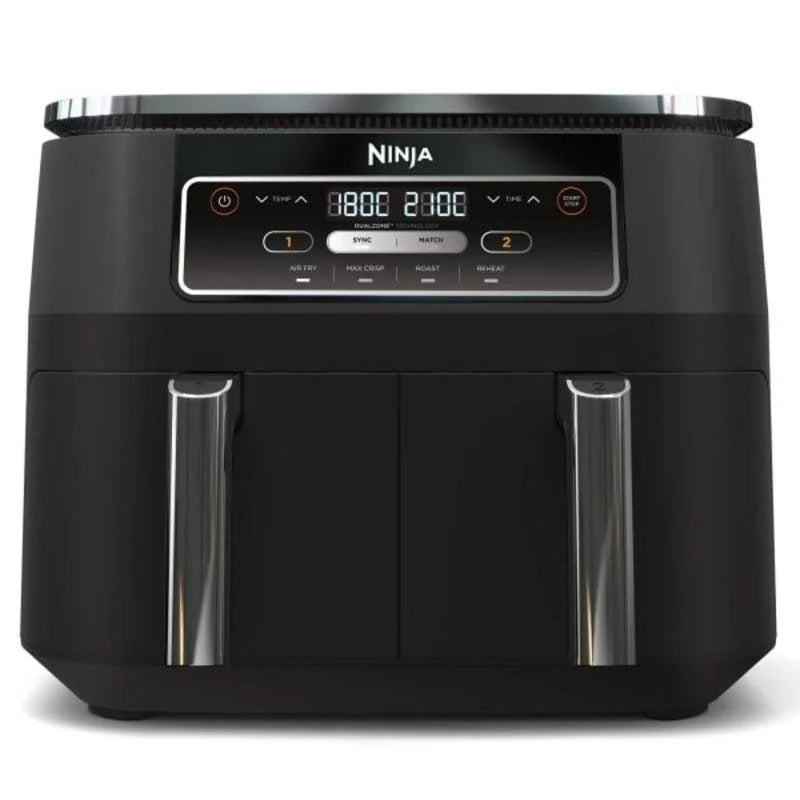 Detalle de Freidora de aire Ninja Foodi Dual Zone AF200EU 7.6 L – doble zona, 2400 W