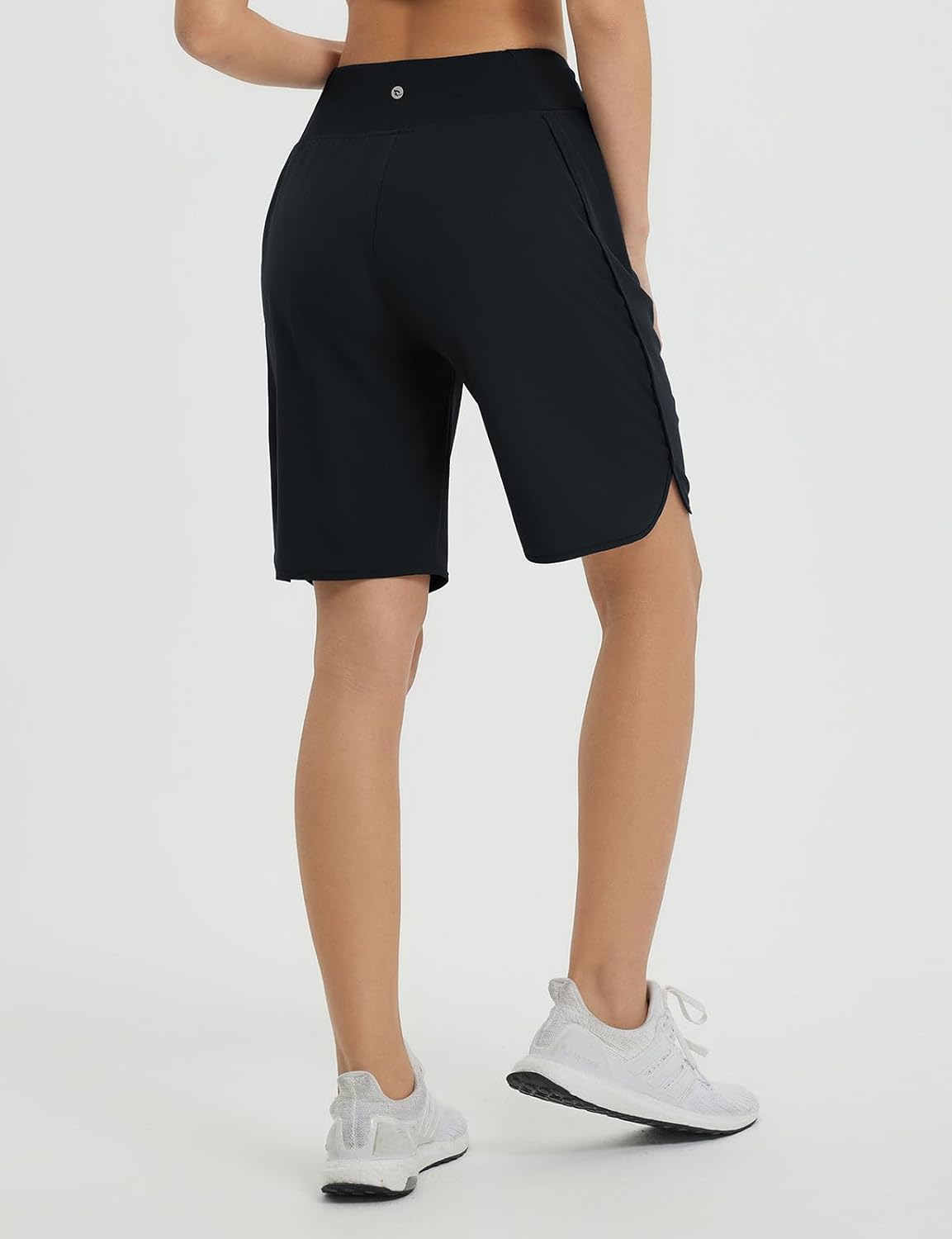 Thumbnail 1 de Baleaf Women's Bermuda Long Shorts 9" – Knee-Length, Zip Pockets, UPF 50+