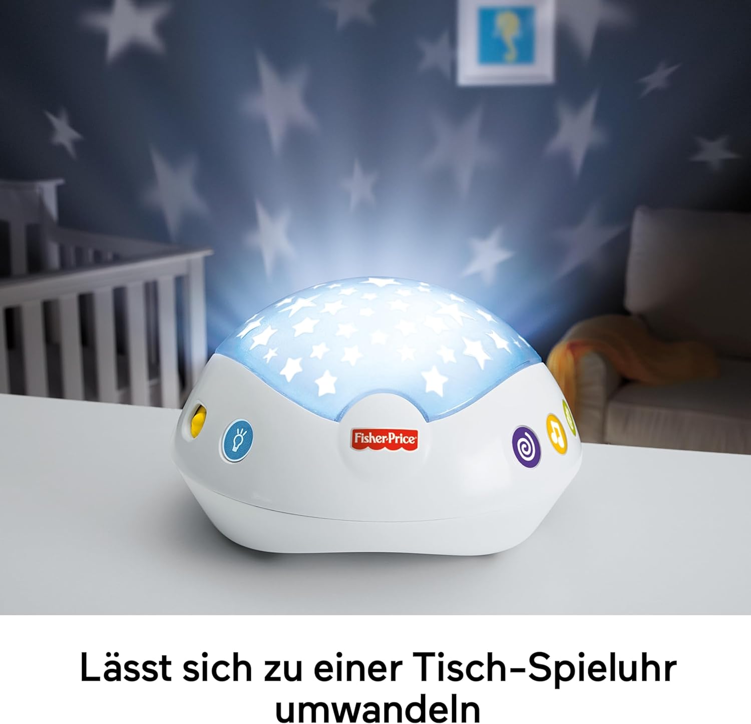 Thumbnail 4 de Fisher-Price 3-in-1-Traumbärchen-Mobile – Mobile fürs Babybett, Licht und Musik