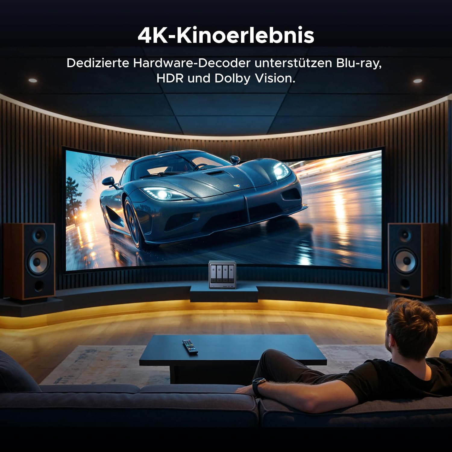 Thumbnail 4 de UGREEN NASync DXP4800 Pro 4-Bay Desktop-NAS mit Intel i3-1315U, 8GB DDR5 und 10GbE