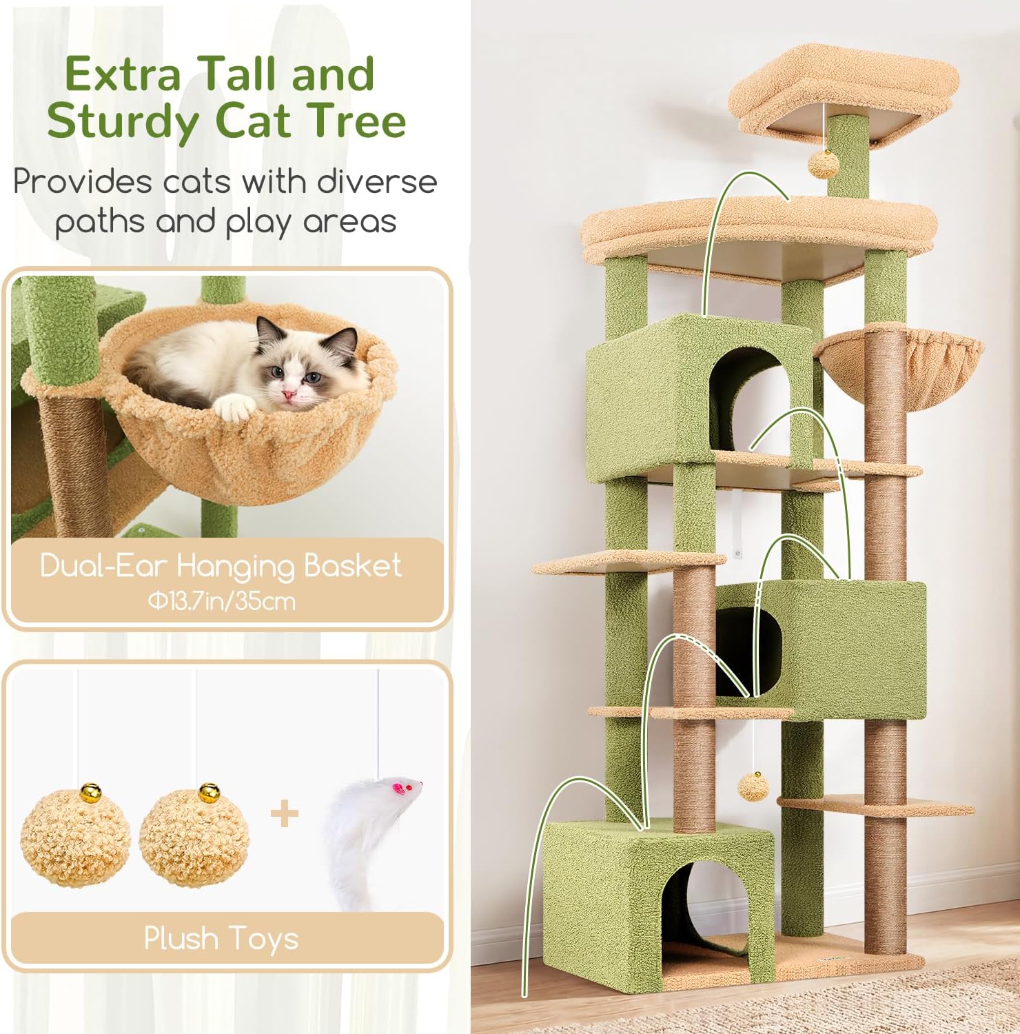 Detalle 1 de Globlazer Cat Tree S80