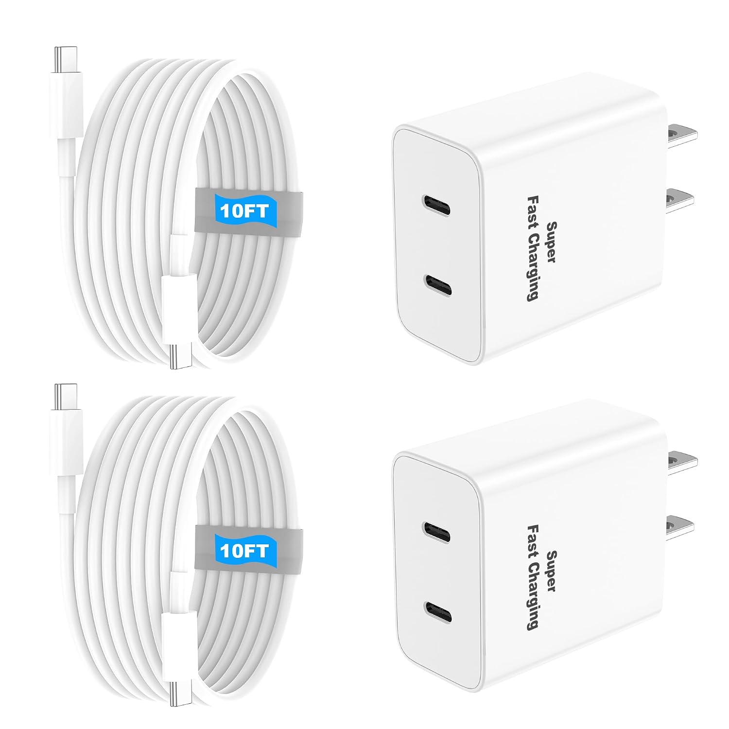 Detalle de iPhone 17 Charger 36W Dual USB-C