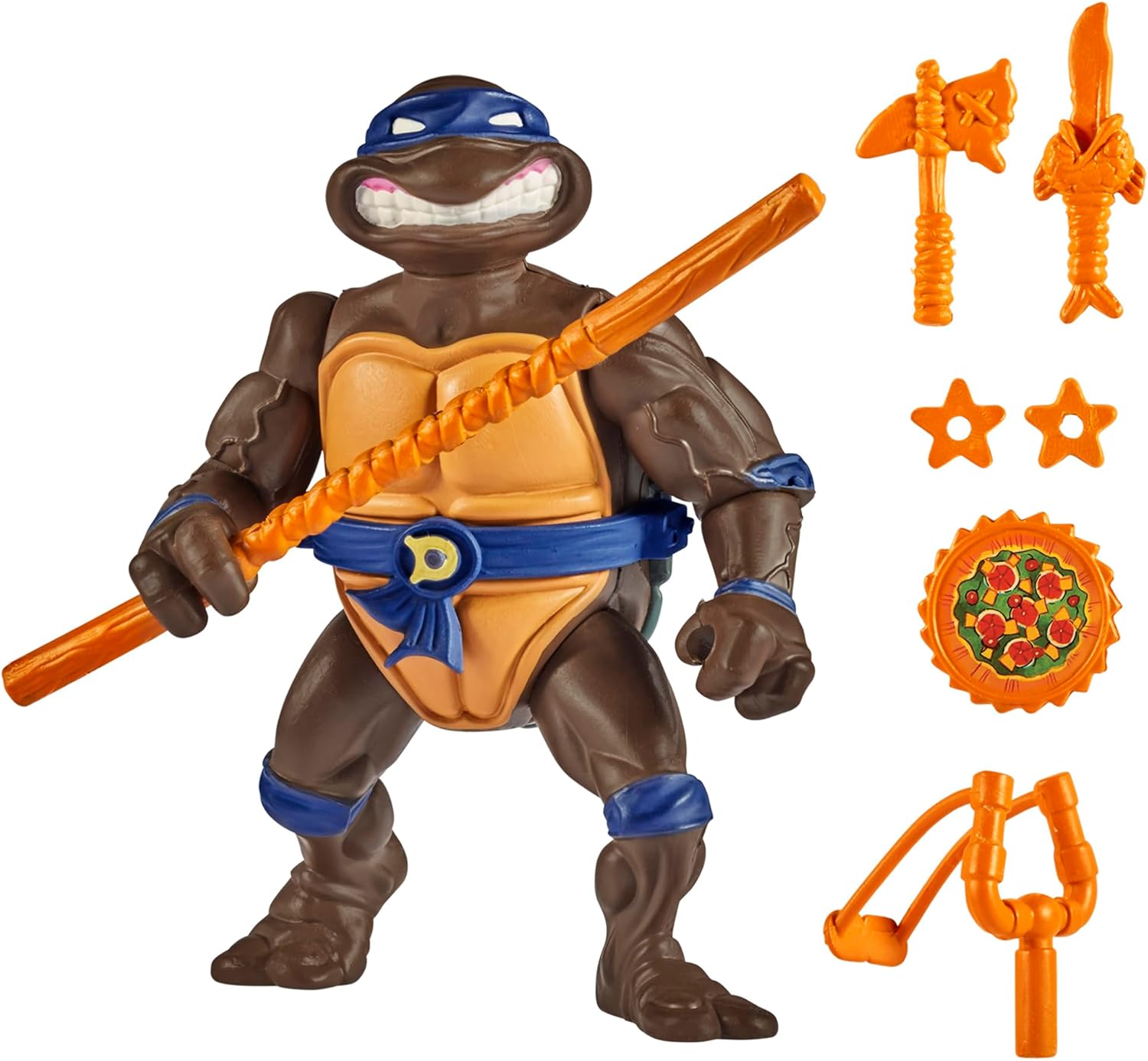 Thumbnail 1 de Donatello – Figurine articulée Tortues Ninja 10 cm avec accessoires | Giochi Preziosi T00016