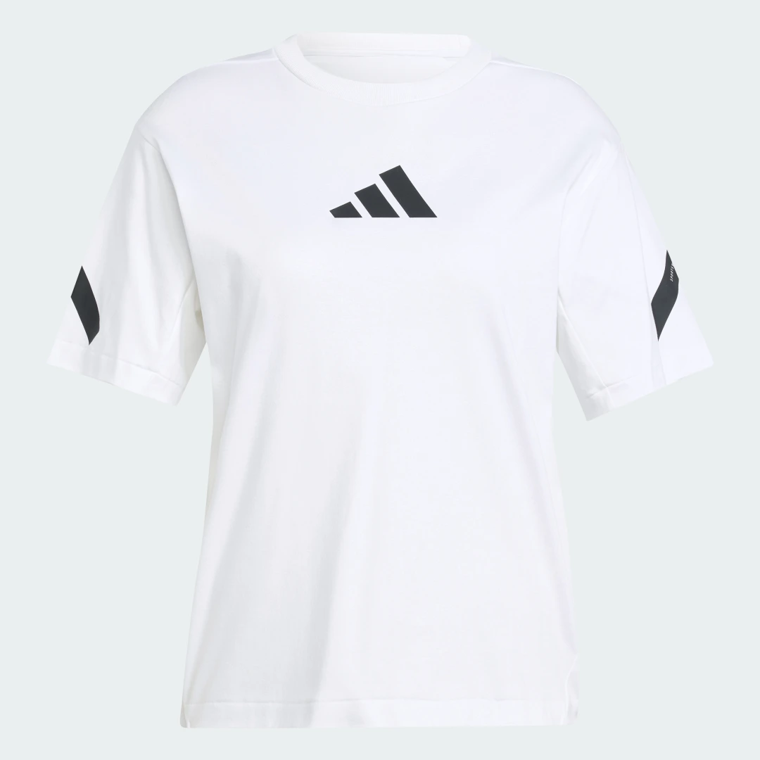 Detalle 2 de Camiseta adidas Z.N.E. Blanco – versatilidad y estilo para tus entrenamientos
