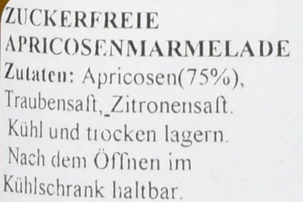 Detalle 1 de To Filema Tis Lelas The OMG Apricot: handgemachte Aprikosenmarmelade ohne Zuckerzusatz (2er Pack, 2×240 g)