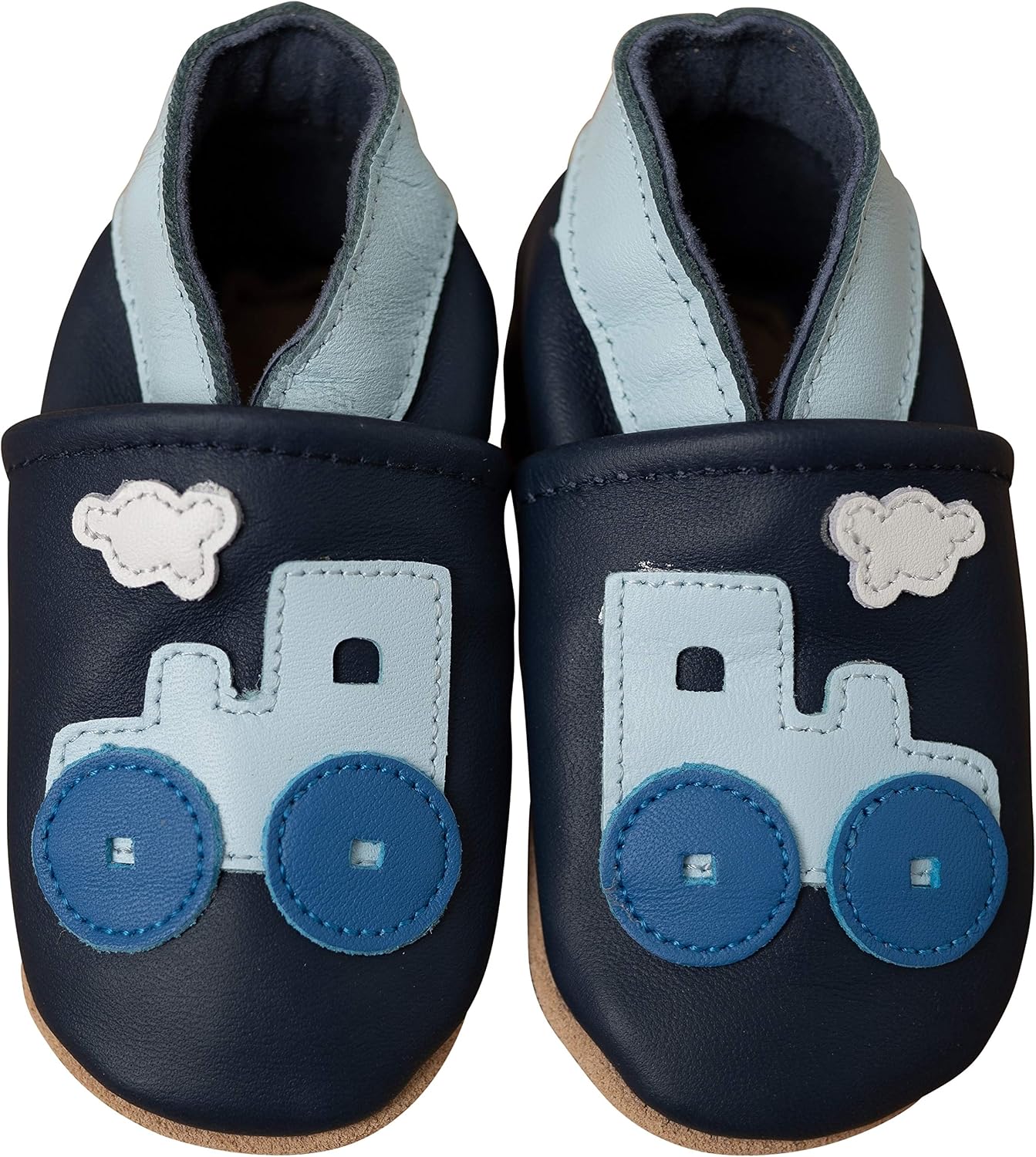 Detalle de ENGEL + PIRATEN Krabbelschuhe Leder bis 4 Jahre