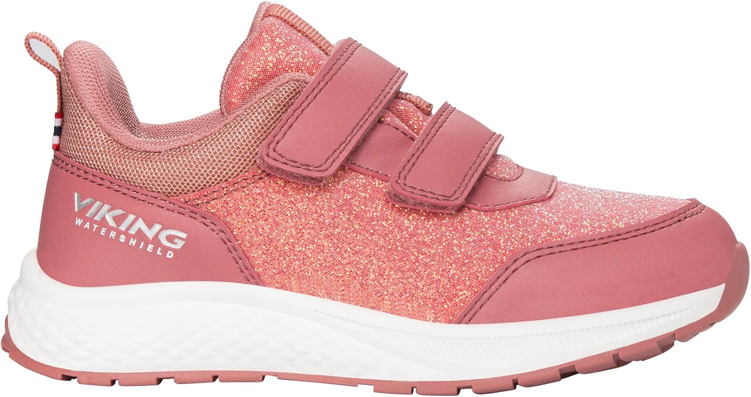 Detalle de Viking Bouncy Glitter Wp 2vSneaker för barn med Watershield