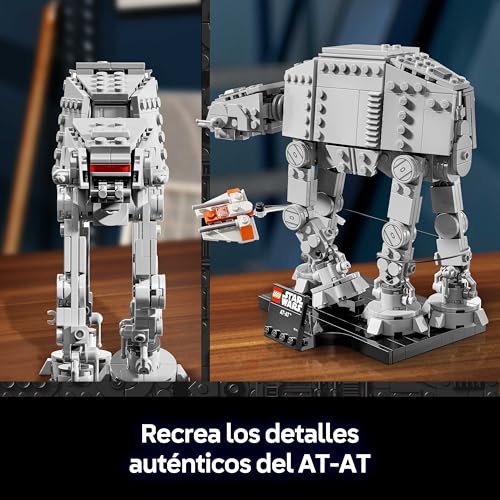 Thumbnail 2 de LEGO Star Wars 75440 AT-AT – Maqueta de exposición para adultos con speeder y placa identificativa