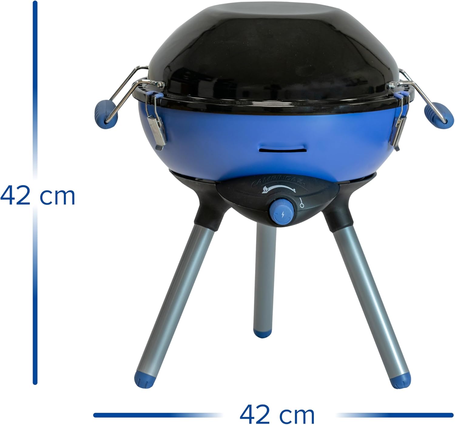 Detalle 2 de Campingaz Party Grill 400 CV Campingkocher – Vielseitiger 2000-Watt-Gaskocher mit Piezo-Zündung