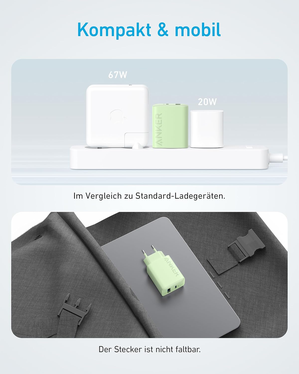 Thumbnail 4 de Anker 20W USB‑C Ladegerät für iPhone 17