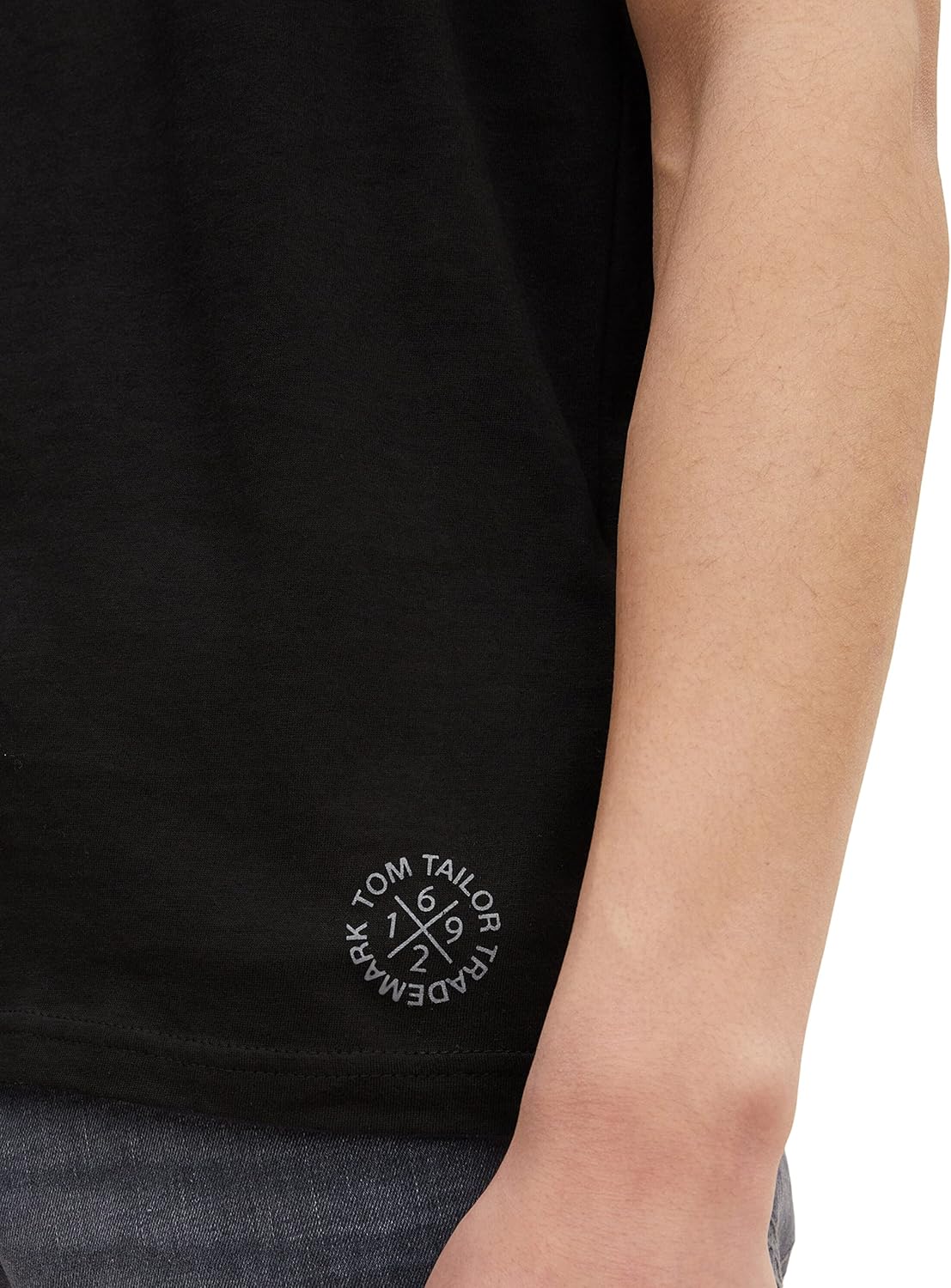 Thumbnail 4 de TOM TAILOR Herren Doppelpack T-Shirt mit V-Ausschnitt (Regular Fit) aus Baumwolle