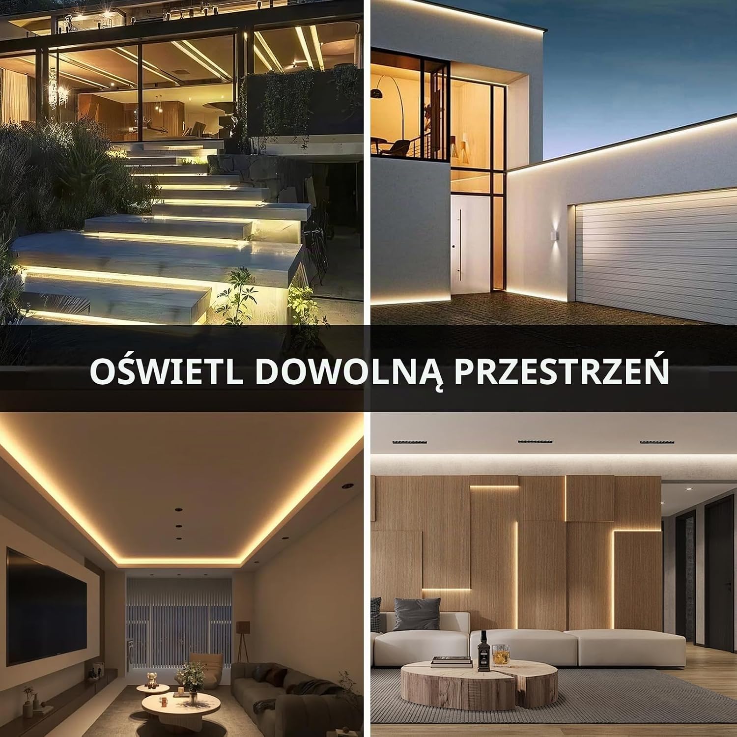 Thumbnail 6 de SUCIKORIO D939-10m-Nuan neonowa taśma LED COB 10 m, IP65, 3000 K