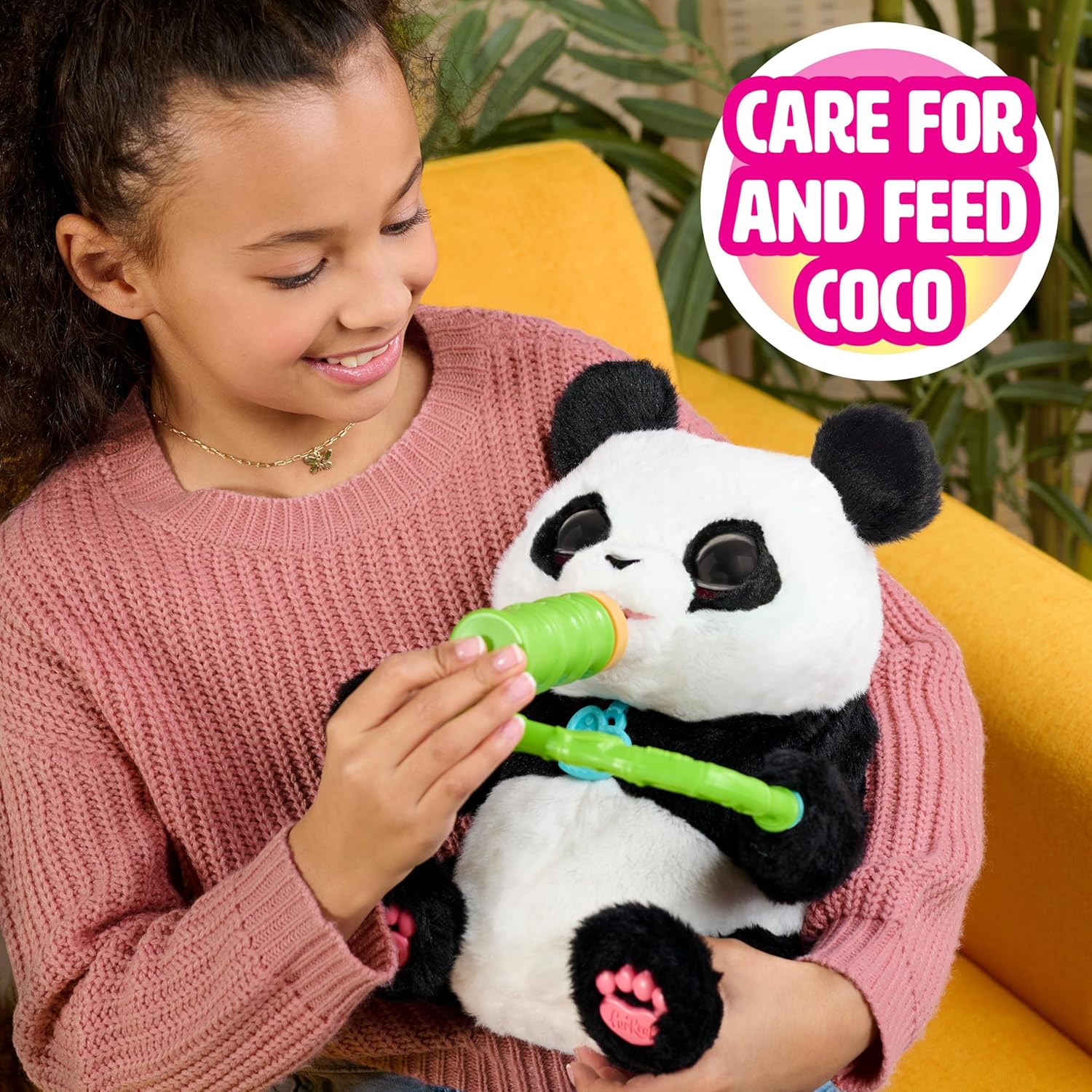 Detalle de furReal Coco the Tumbling Panda — 10.5-Inch Interactive Panda Toy