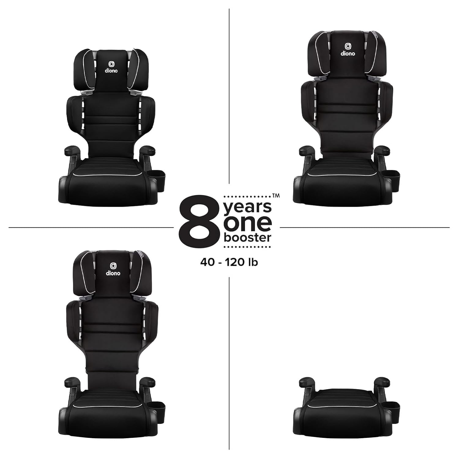 Thumbnail 1 de Diono Booster Seat Connect3 R
