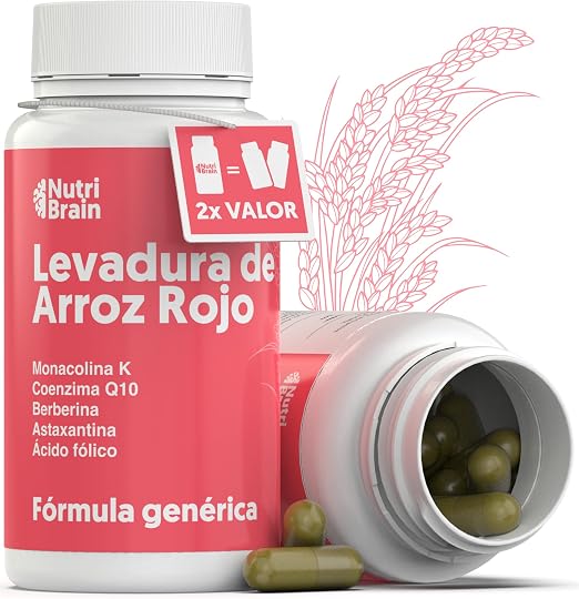 Detalle de LIPO-Protect PLUS Levadura Arroz Rojo XXL 🌾 | 60 Caps