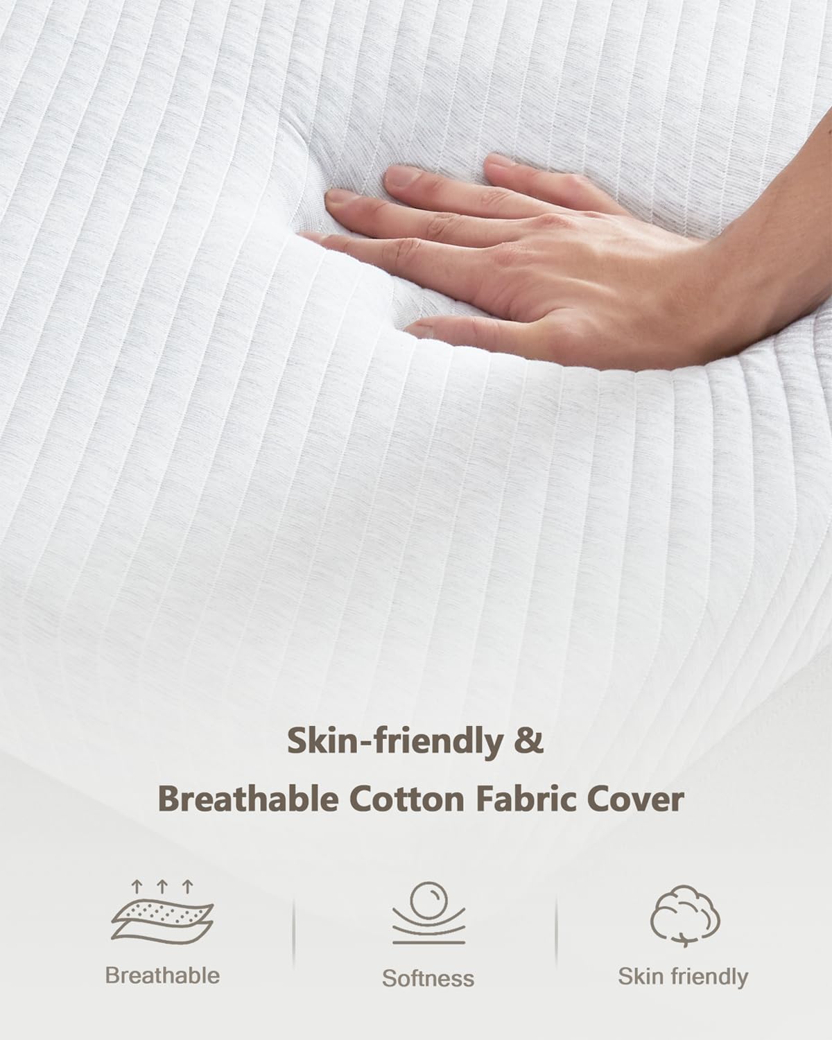Detalle de NOFFA Full Mattress 12-Inch