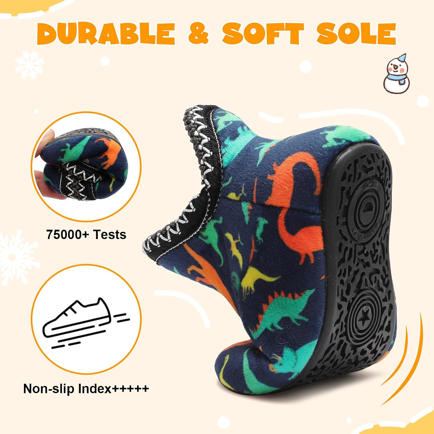 Detalle 1 de LeIsfIt Toddler Slippers Faux Fur