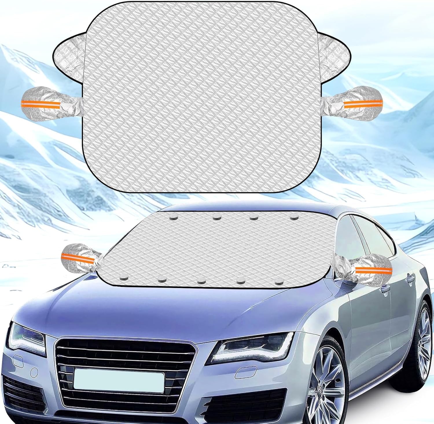 Thumbnail 6 de Wicket Car Windshield Cover: Heavy Duty Ultra Thick Protective Windscreen Cover