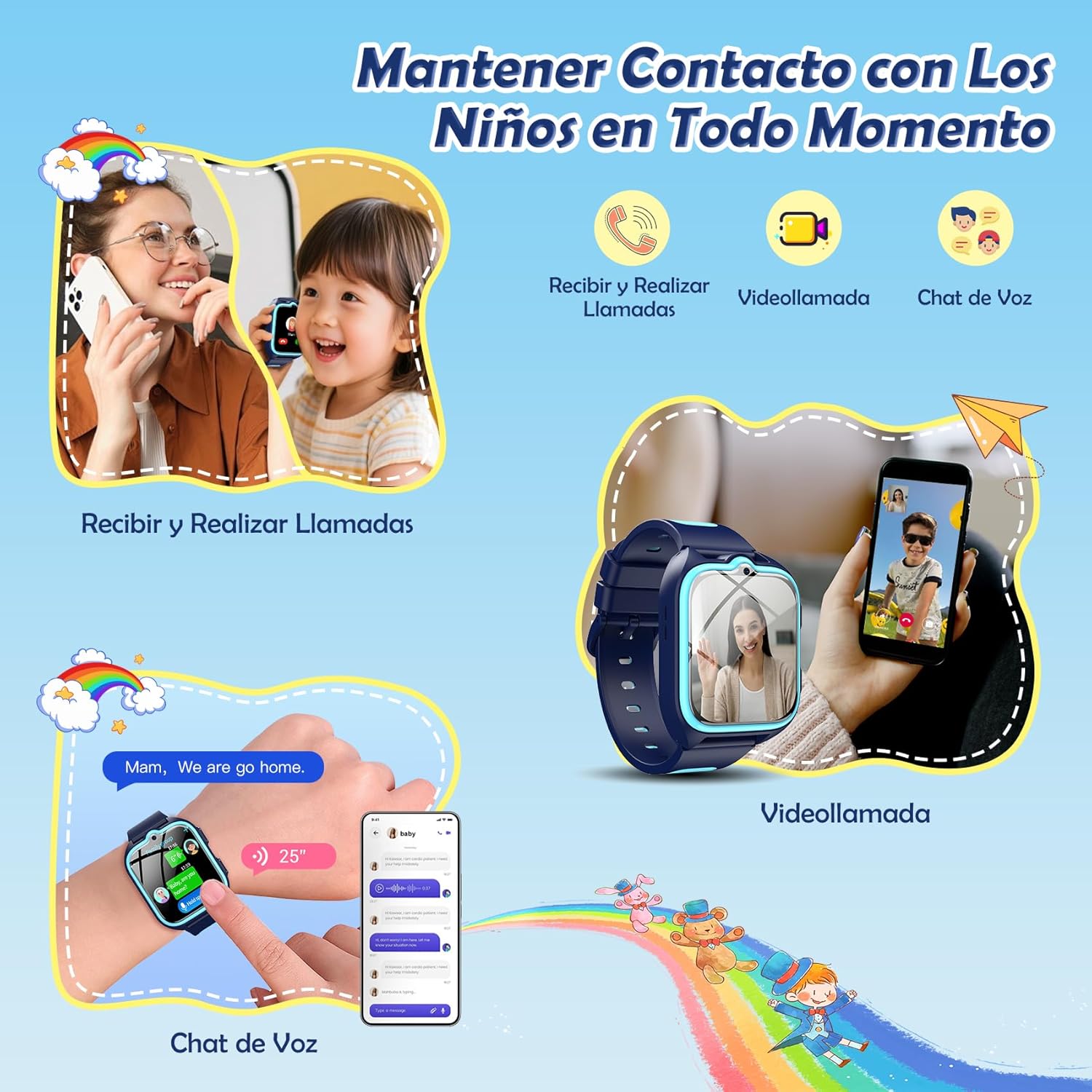 Thumbnail 1 de Baolubao Reloj Inteligente Niño 4G 1.75"