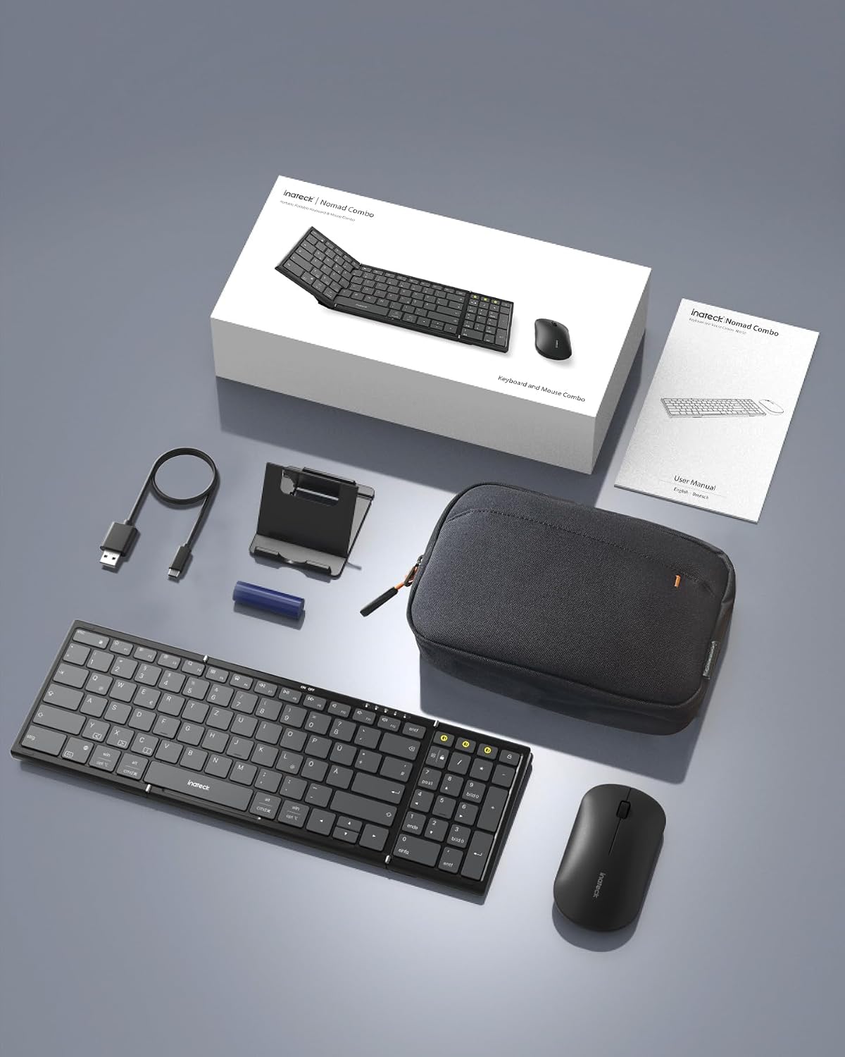 Thumbnail 6 de Inateck Nomad N0158 faltbare Tastatur 4–13 Zoll