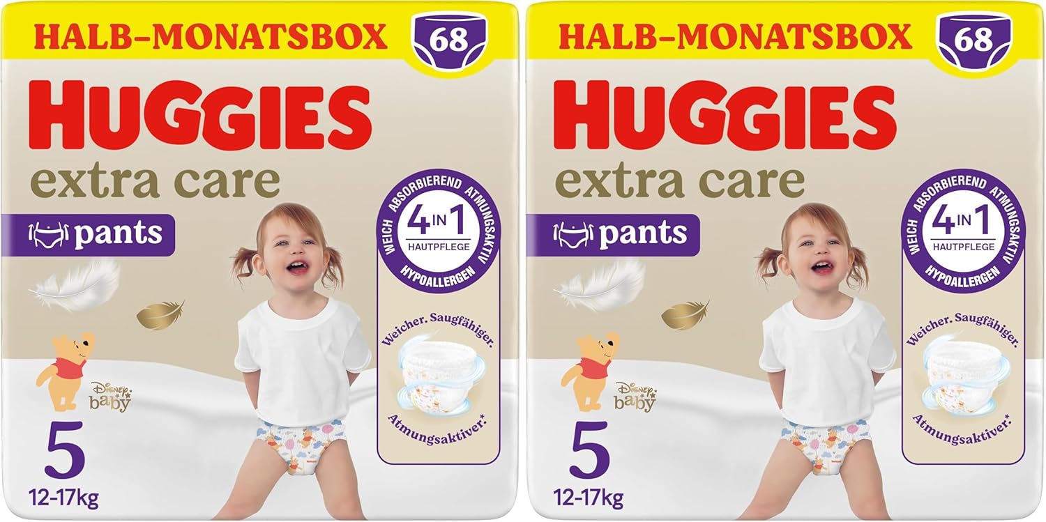 Thumbnail 6 de HUGGIES Pants Extra Care Größe 4 Windeln 👶