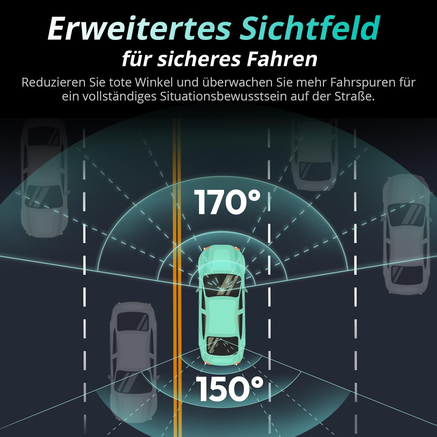 Thumbnail 6 de BOTSLAB G300H Plus 4K Dashcam vorne+hinten