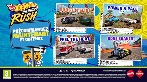 Detalle 2 de Hot Wheels Infinite Rush – Day One Edition sur PS5 (Koch Media)