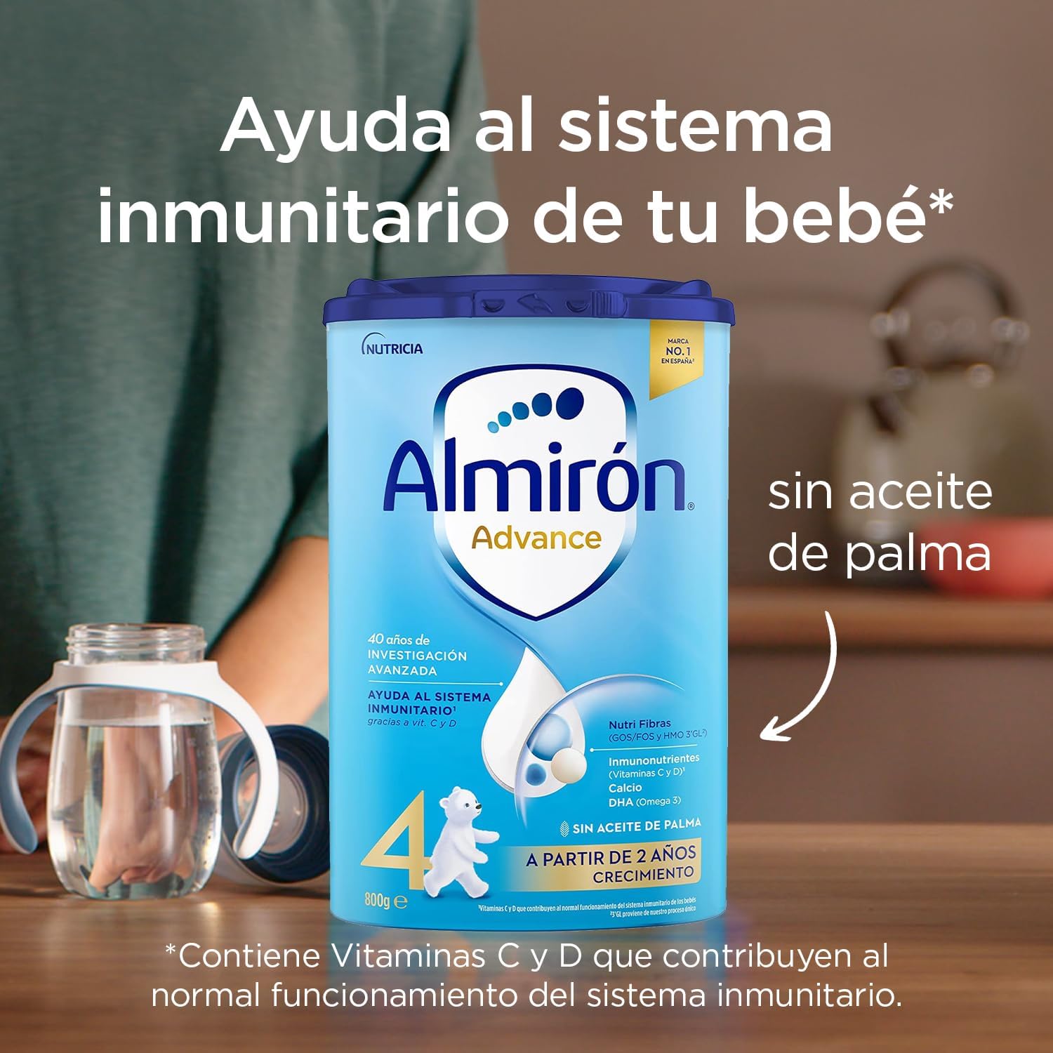 Thumbnail 2 de Almirón Advance 4 🌟 Leche de Crecimiento 24+ meses, 800g
