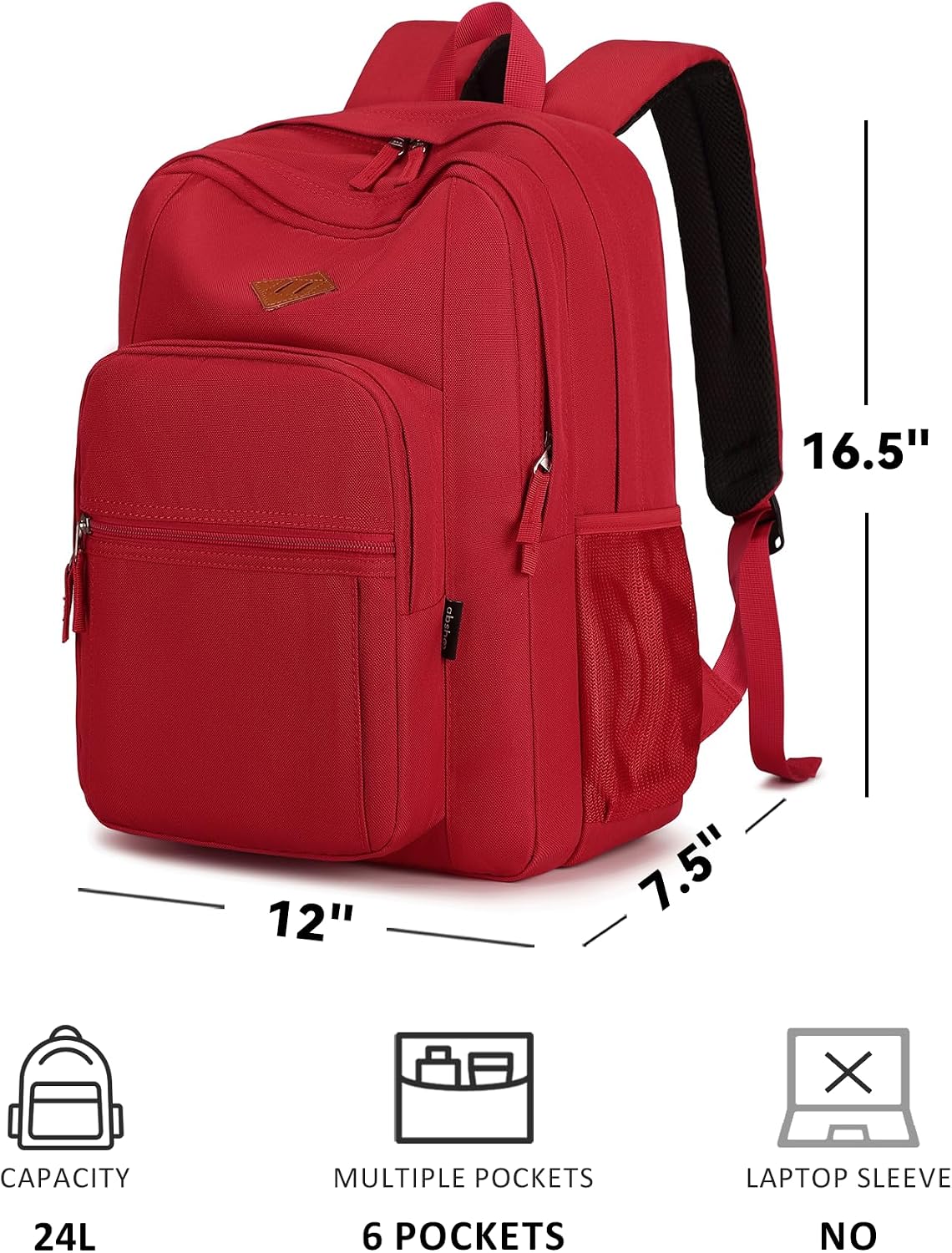 Detalle de Abshoo School Backpack 16.5-Inch
