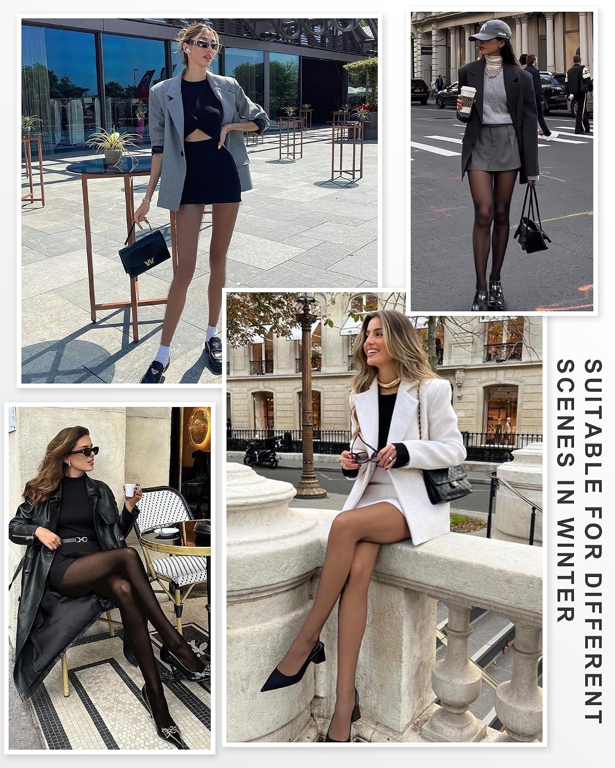 Detalle 2 de HONGTEYA Fleece Lined Tights 220g Warm