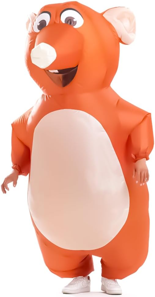 Thumbnail 3 de Yeffute Inflatable Adult Mouse Costume – Fun, easy-to-wear blow-up outfit for Halloween and parties