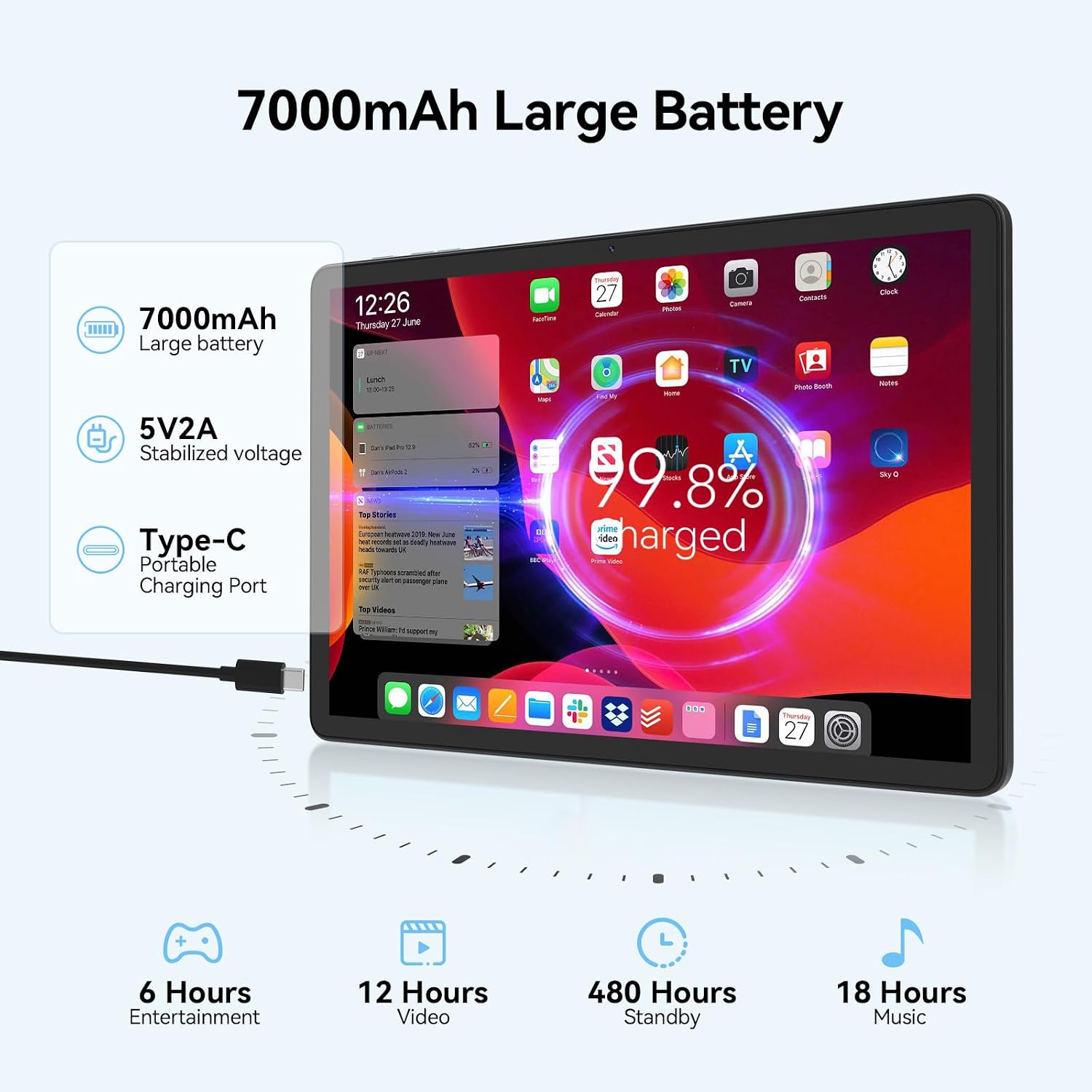 Thumbnail 6 de FEONAL Tablet 11 inch Android 2025