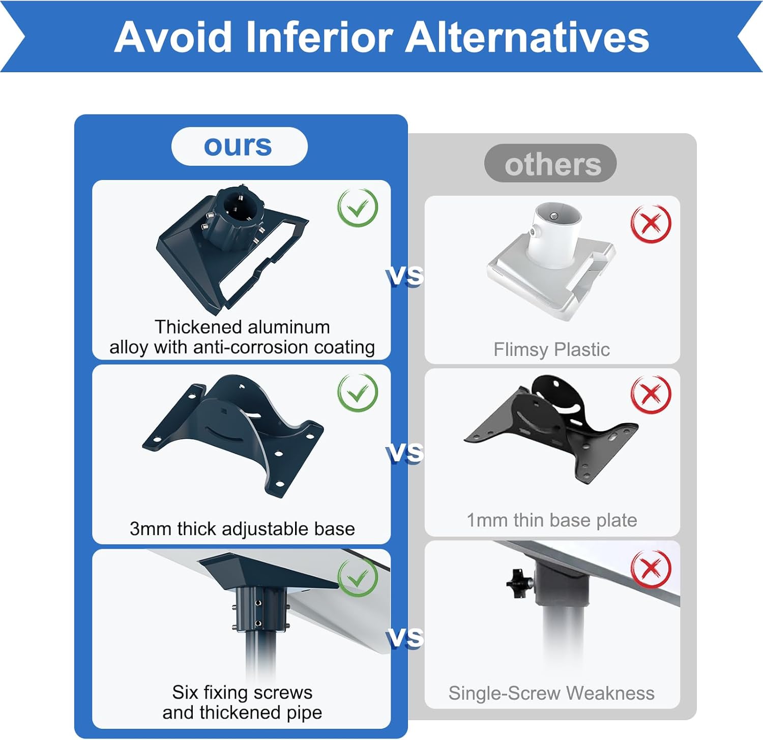Thumbnail 2 de IZLTUV Starlink Gen 3 mount adapter 40 cm