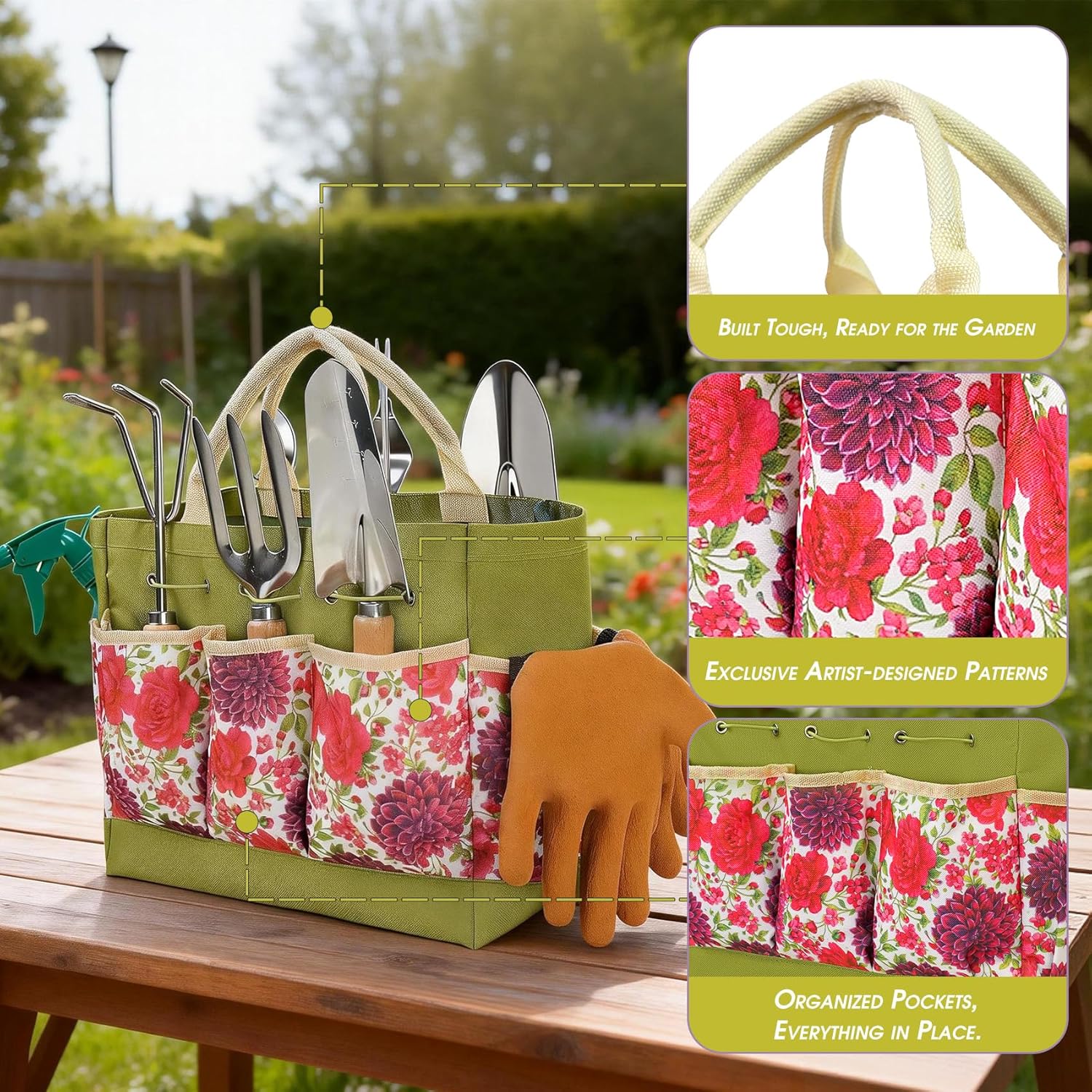 Thumbnail 4 de SLARMOR Garden Tools Set 10-Piece for Gardening