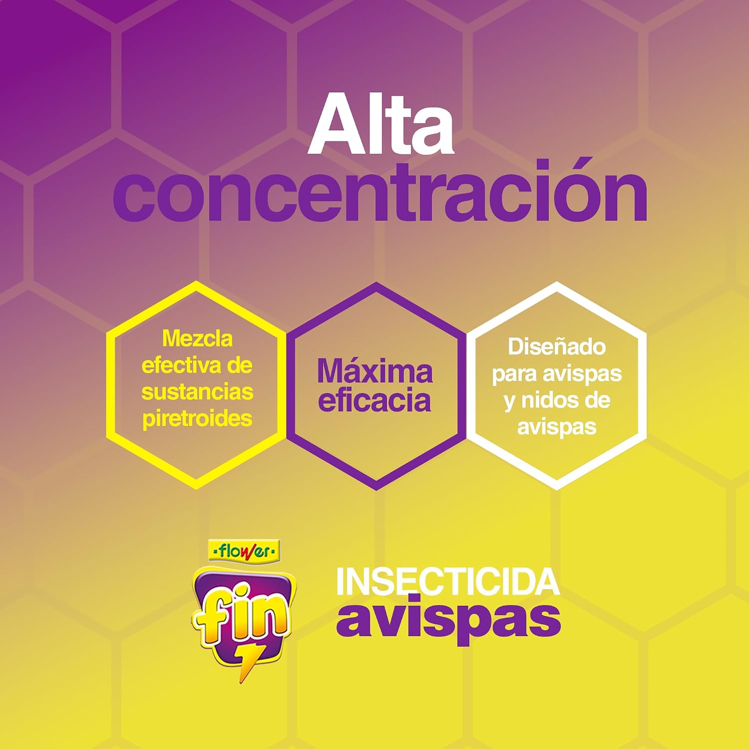 Detalle 2 de Flower Fin Avispas 800 cc insecticida