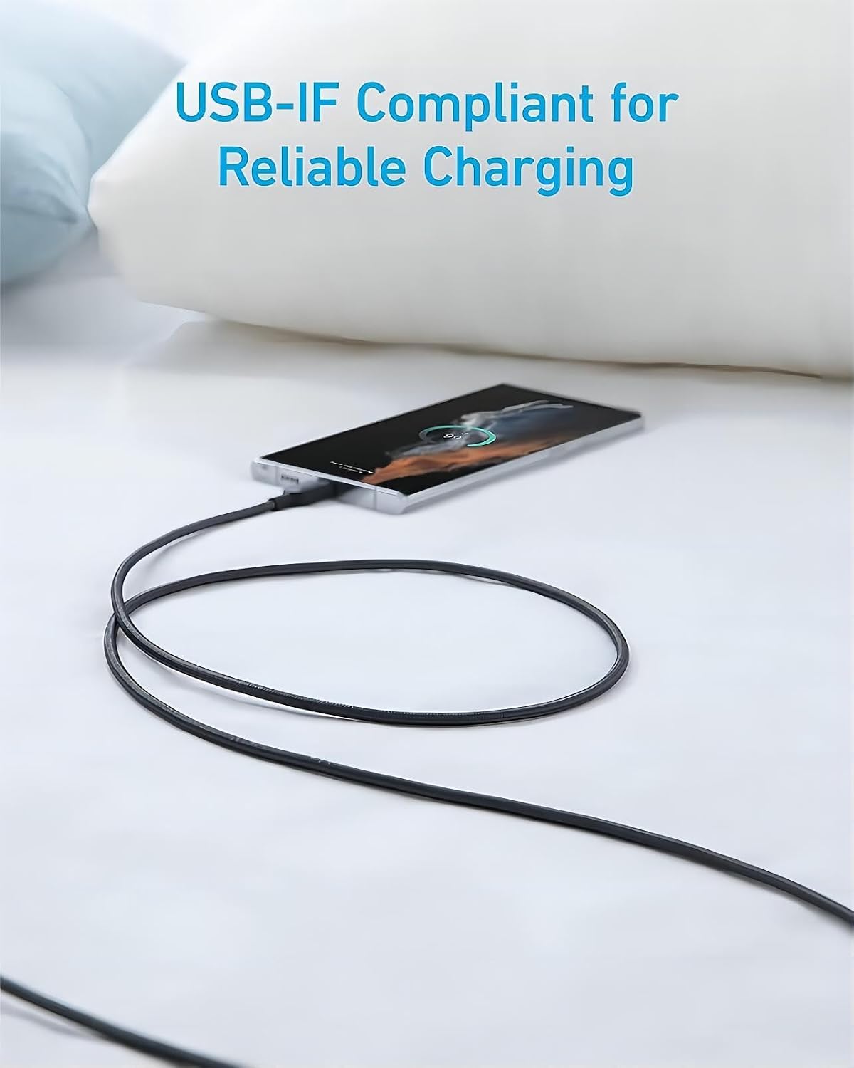 Detalle de ANKER cable USB A a USB C 180 cm paquete 2