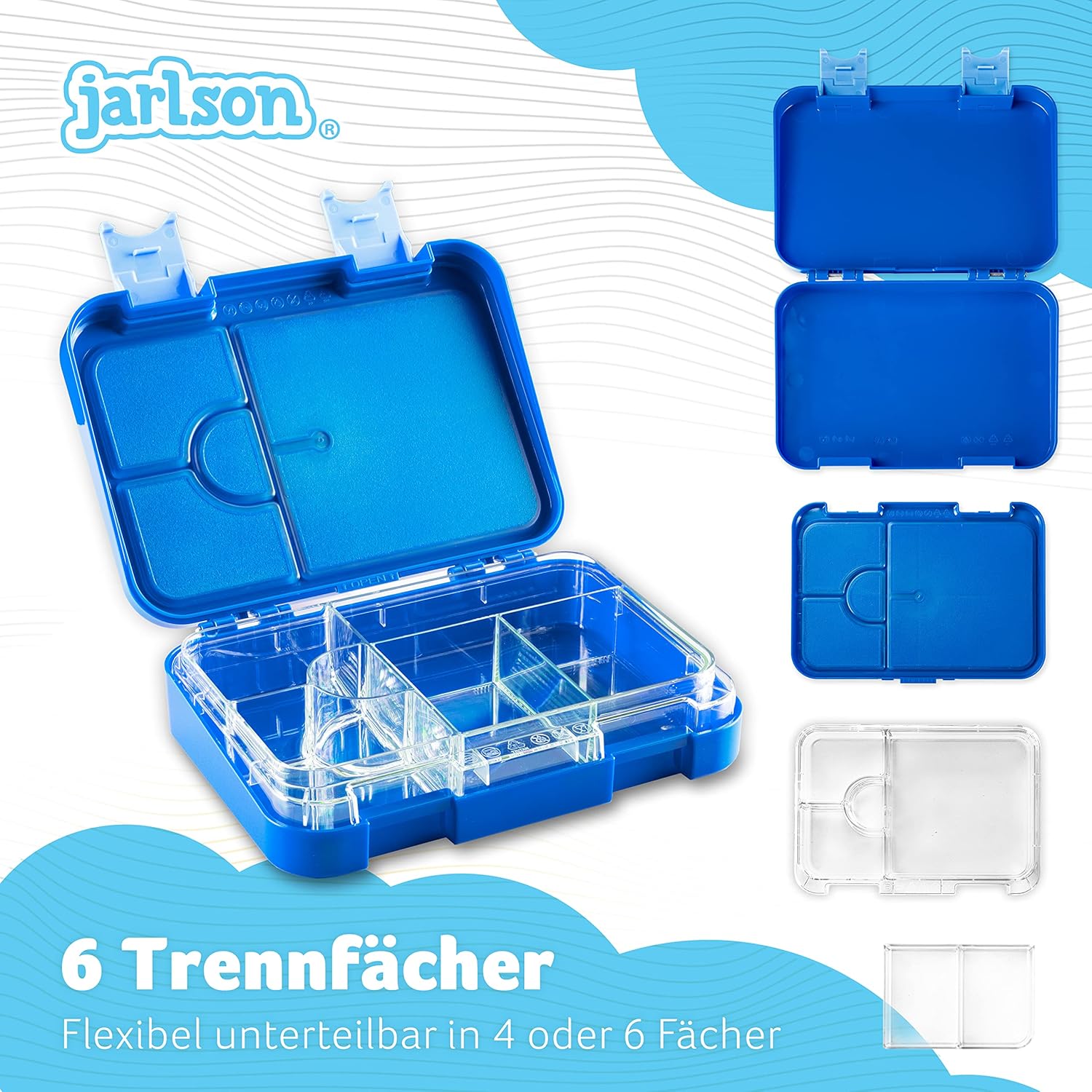 Detalle 2 de Jarlson TONI Brotdose 6 FĂ€cher đ±