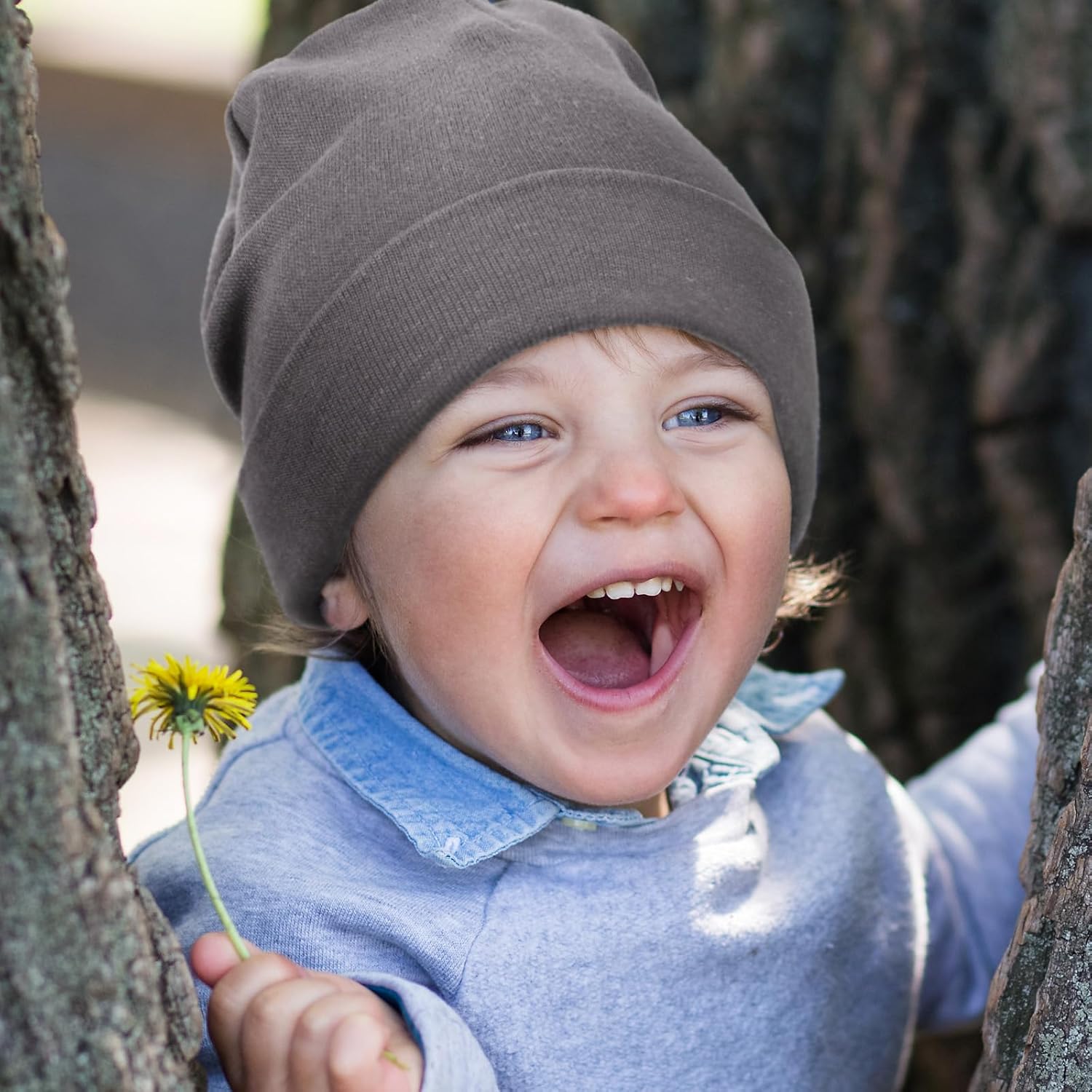 Thumbnail 3 de DRESHOW 6-Pack Baby Beanie Knit Hats for Newborn to Toddler